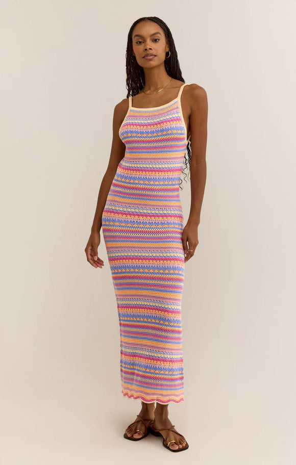 Z Supply Santa Cruz Stripe Midi Dress