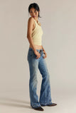 Free People Dust In Glory Lace Up Flare Jeans