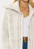 Lovestitch Plaid Button Up Shacket