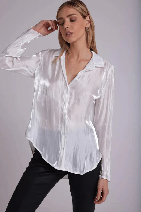 bella dahl white button down