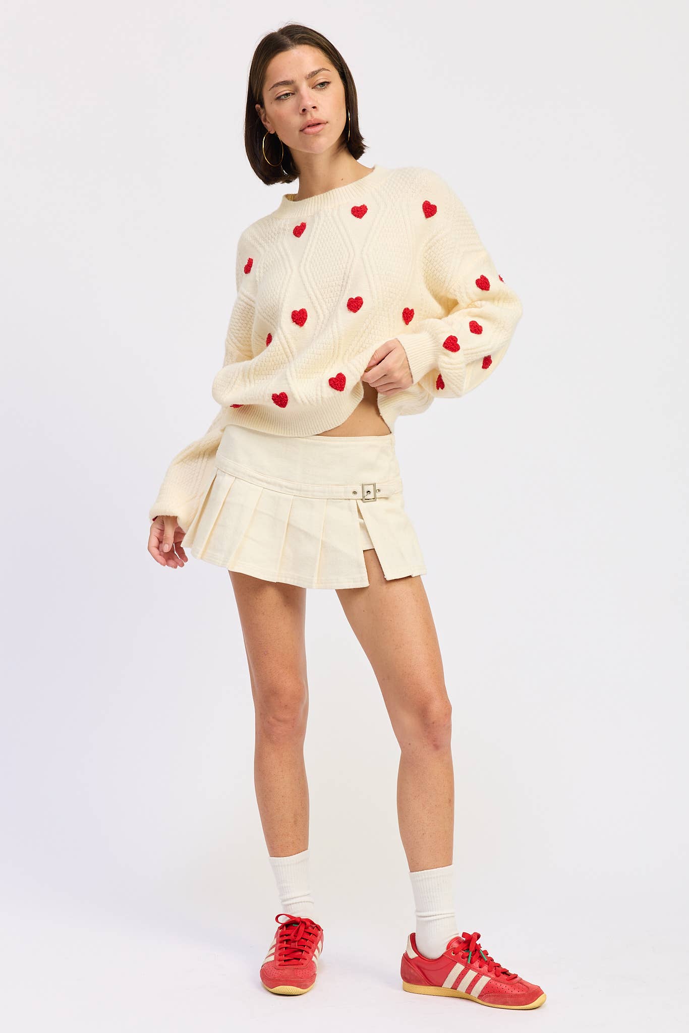 Emory Park Hearts Sweater