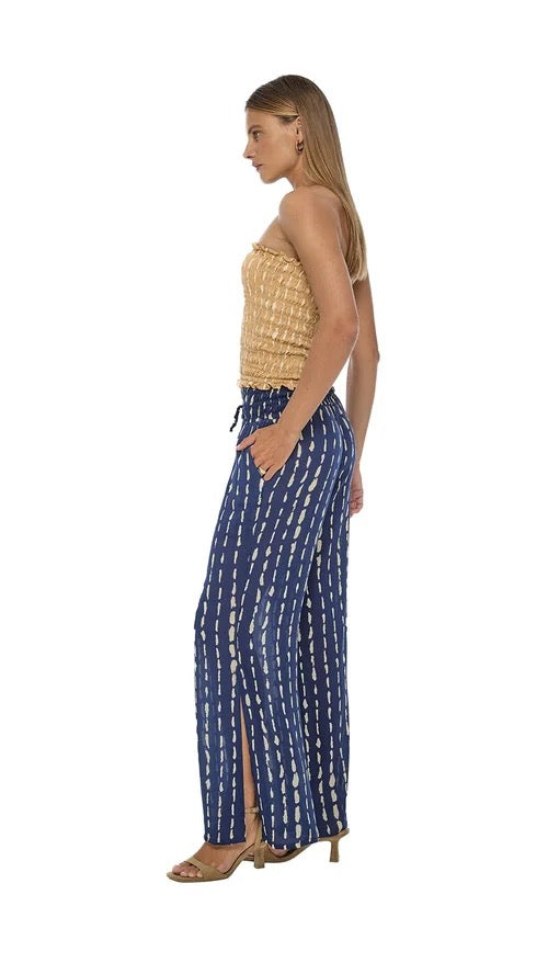 Khush Malta Pant - Current Navy