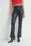 Just Black Coated Slim Bootcut Jean