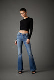 Blue Revivel Maya Recycled Bootcut Jean