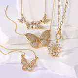 Butterfly Pendant Necklace