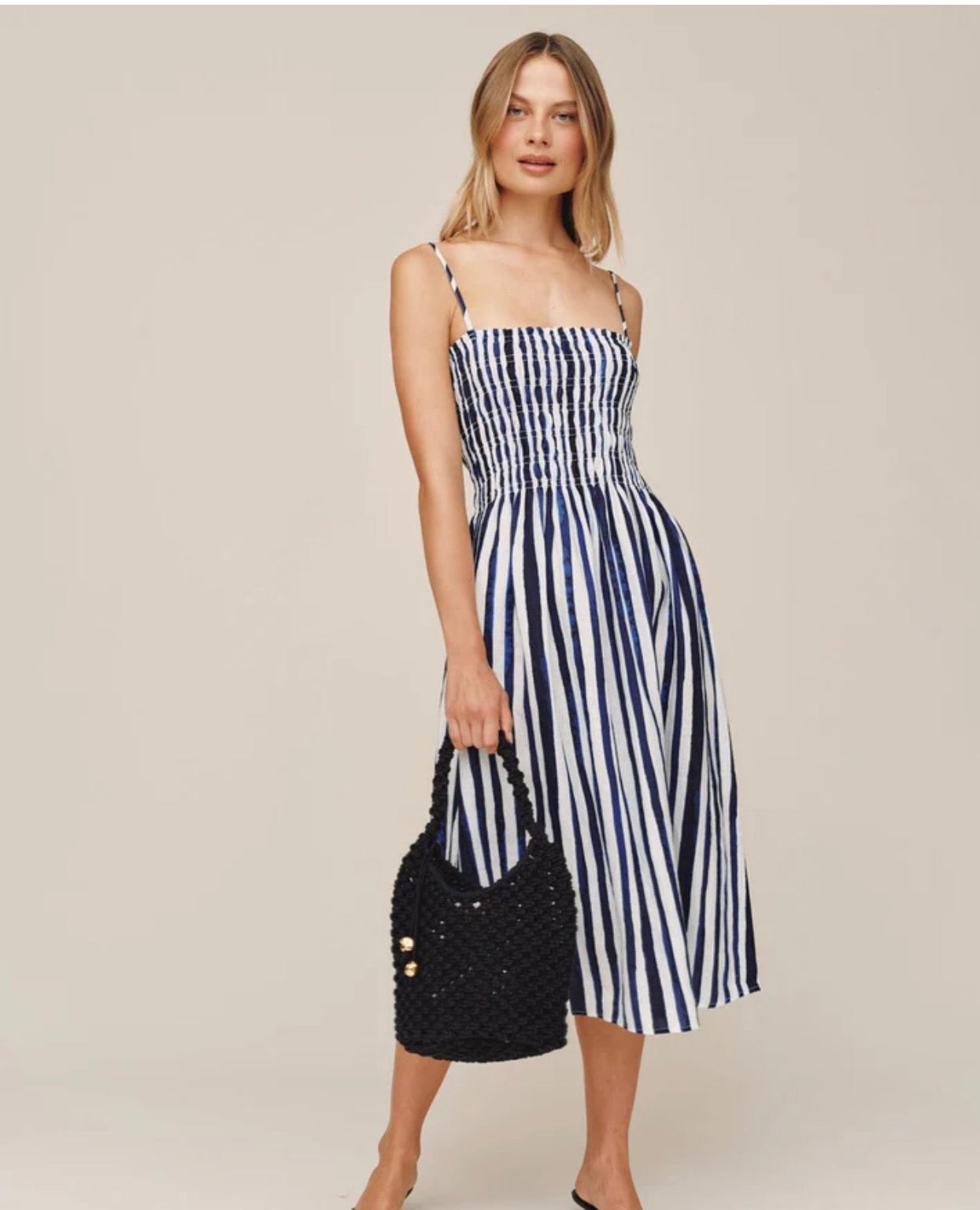 Bella Dahl Smoked Midi Dress