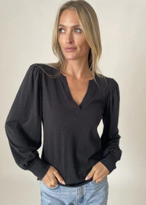 Six Fifty Kira L/S V-Neck Top