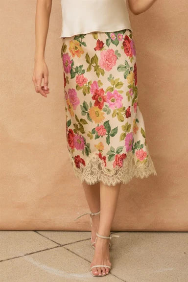 Dress Forum Floral Skirt