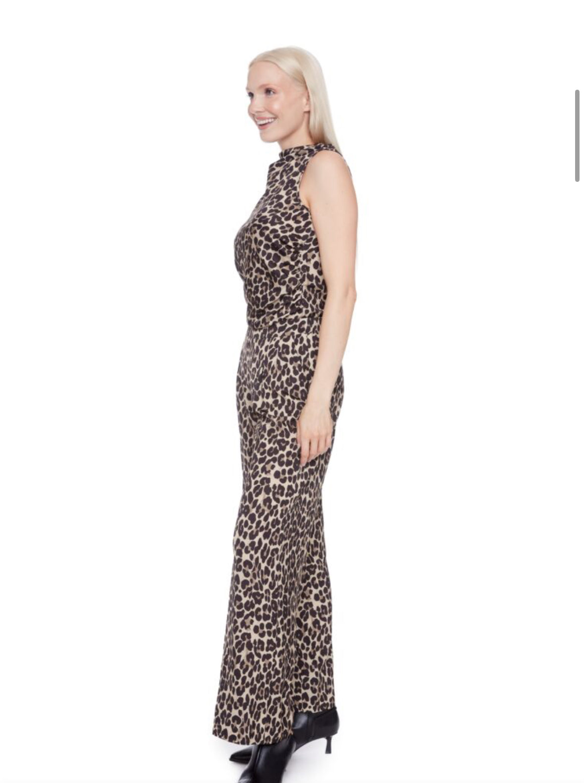 I🖤TM Fiona Animal Print Wide Leg Pant