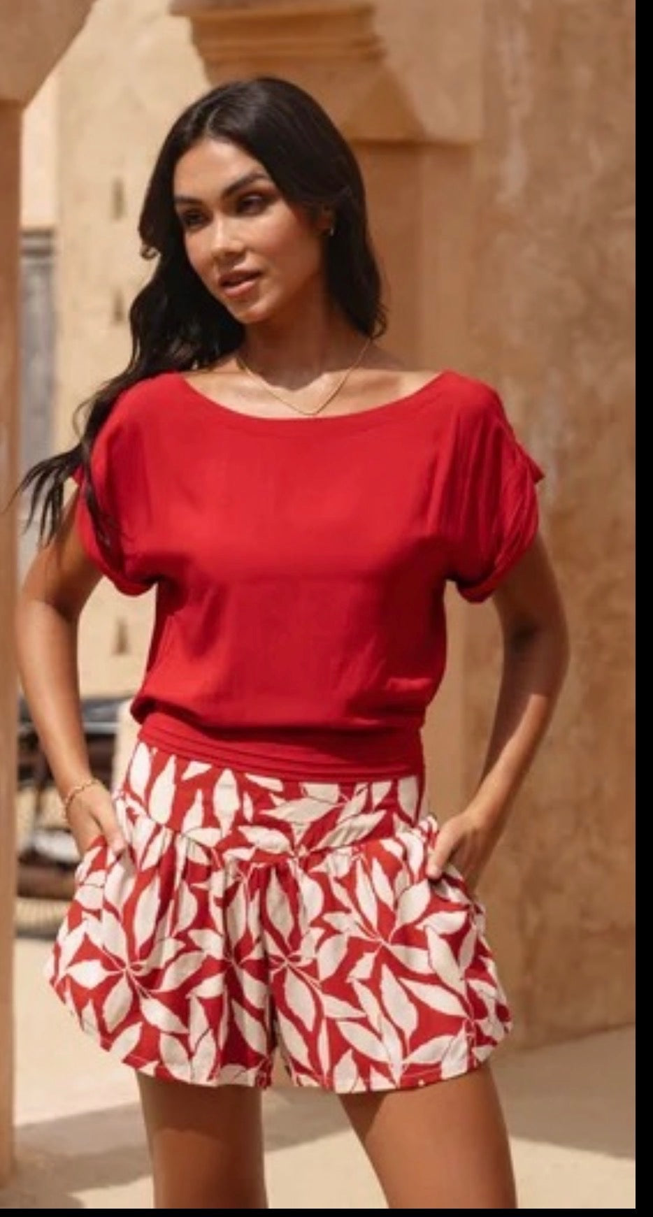Khush Mareva Ruby Top