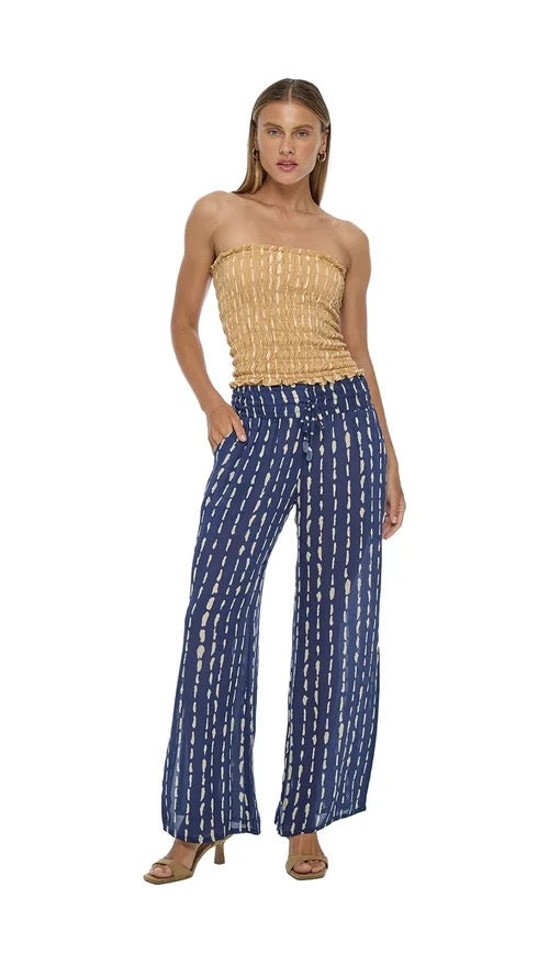 Khush Malta Pant - Current Navy