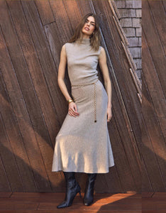 Astr Deora Midi Sweater Skirt