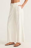 Z Supply Topanga Off-White Linen Pants