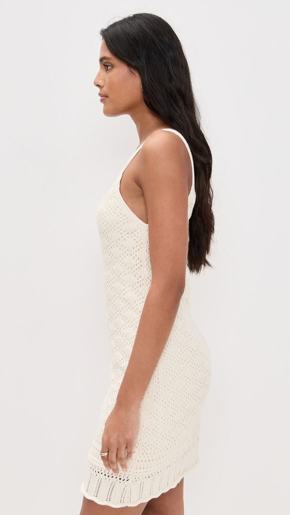 Z Supply Charmer Crochet Mini Dress