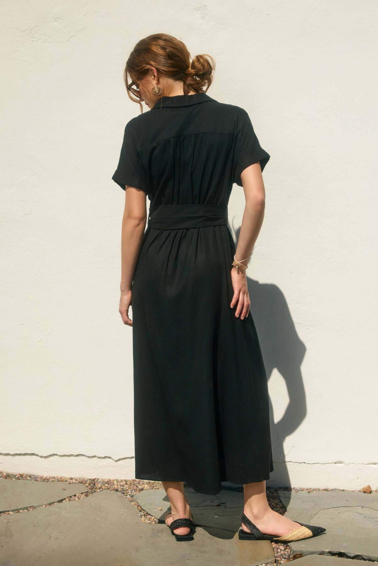 Heaven Sent Wicker Buckle Maxi Dress (1)