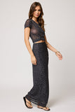 Stillwater Mesh Maxi Skirt