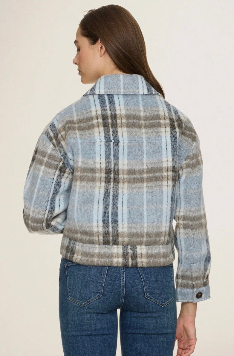 Tallulah plaid jacket