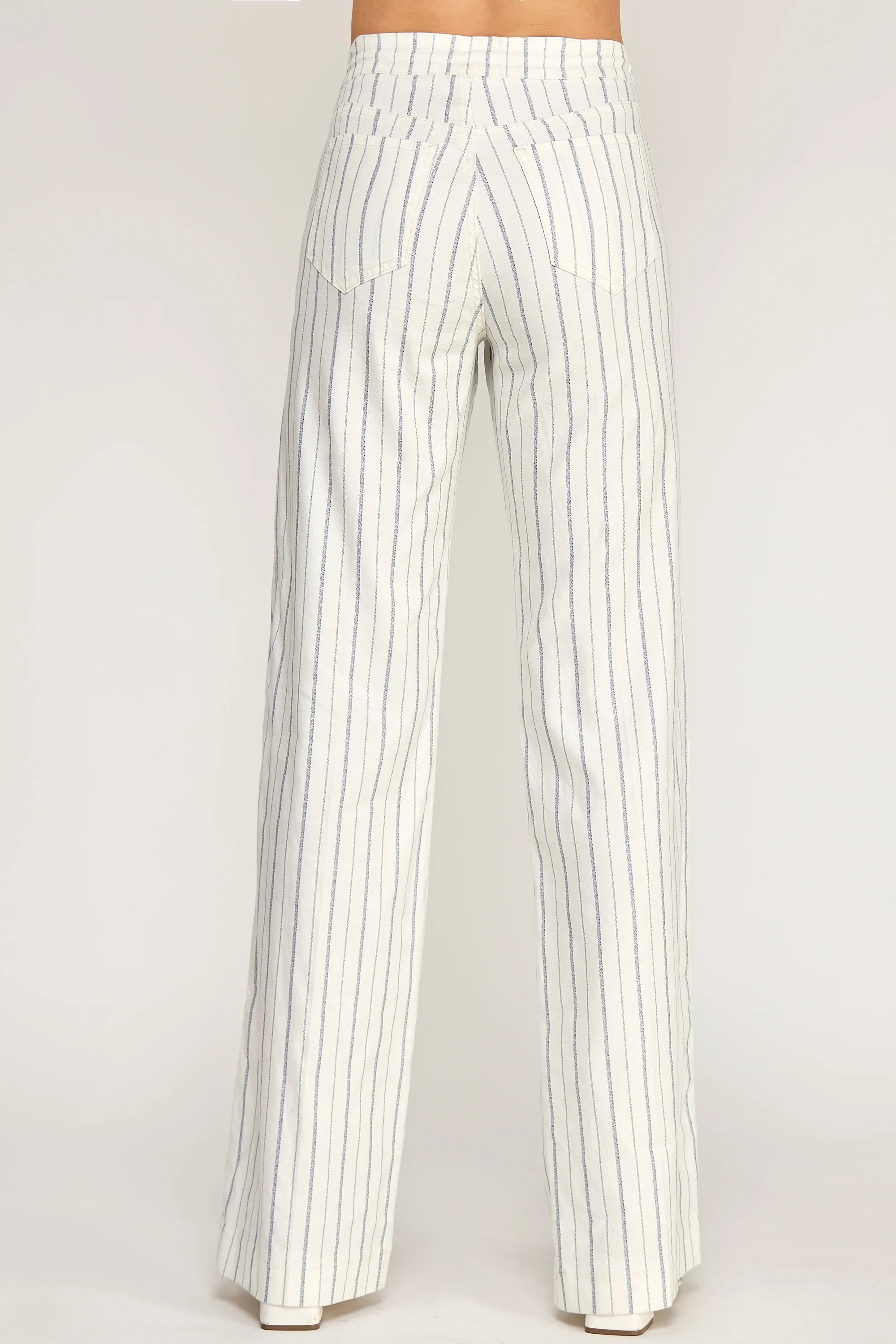 Level 99 Elliot Lounge Pant - Savoy Navy Stripe