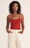 Z Supply Jaidynn Rib Whipstitch Tank