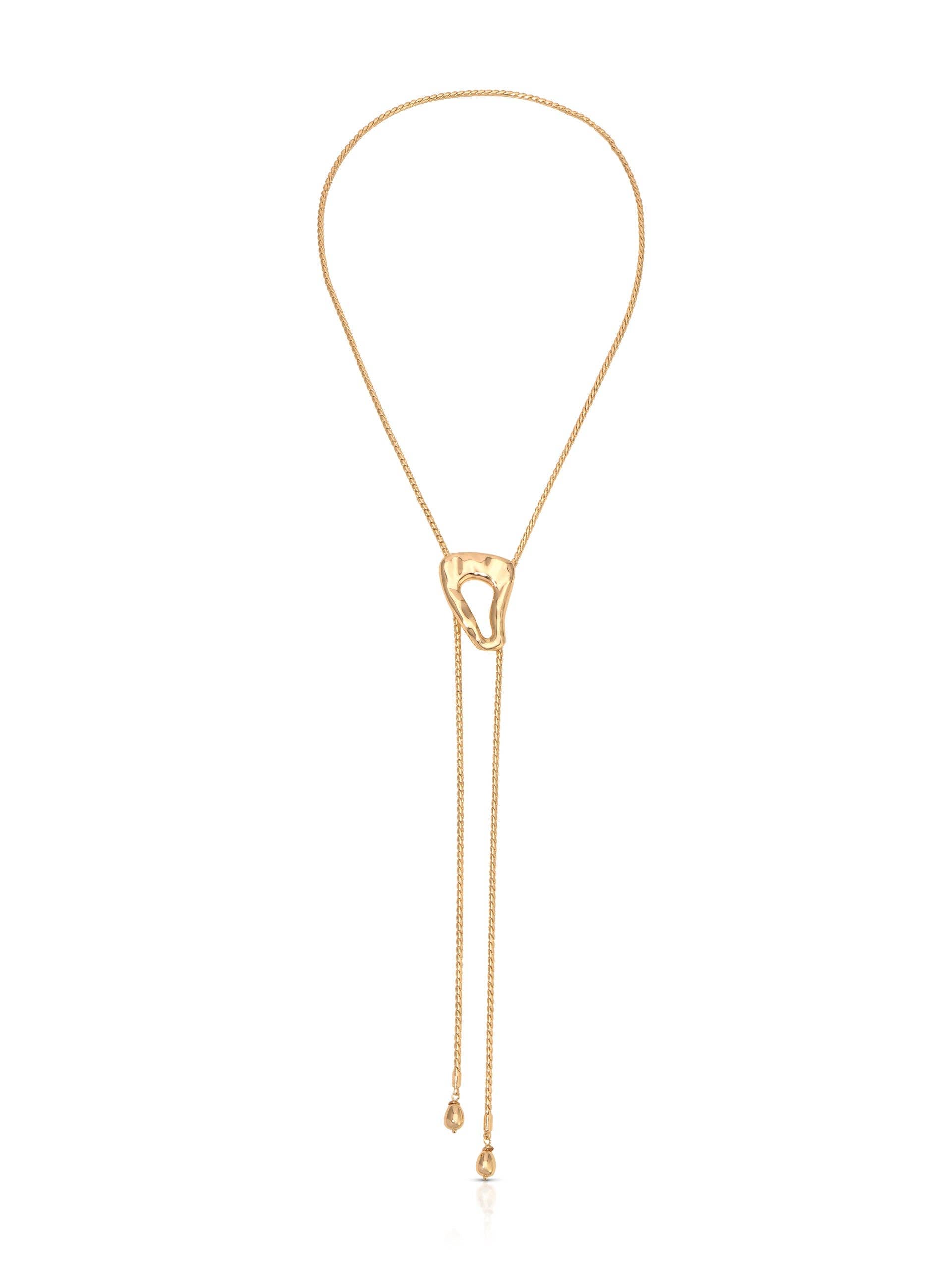 Molten Muse Bolo Necklace