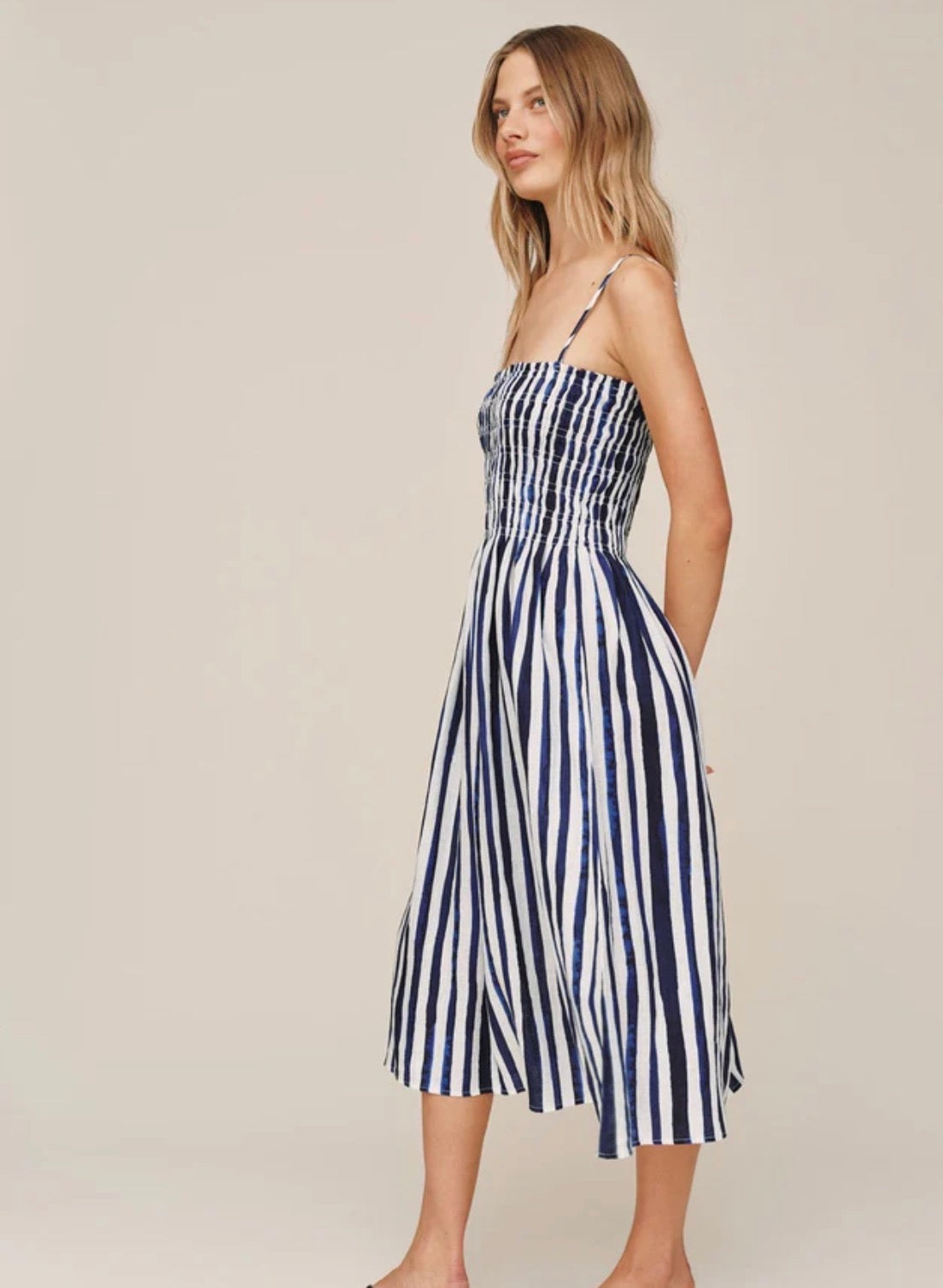 Bella Dahl Smoked Midi Dress