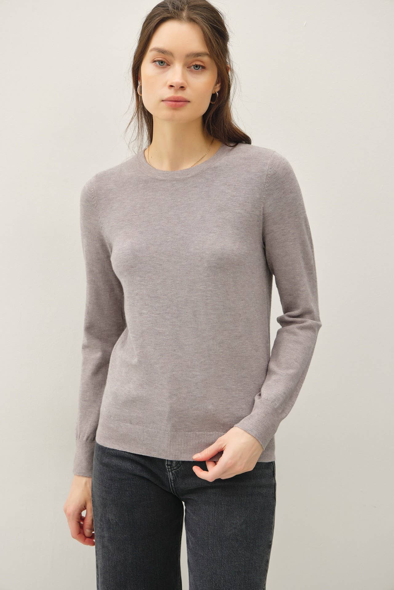 Be Cool Lightweight L/S Crewneck Sweater