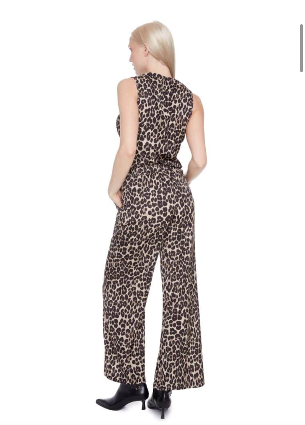 I🖤TM Fiona Animal Print Wide Leg Pant
