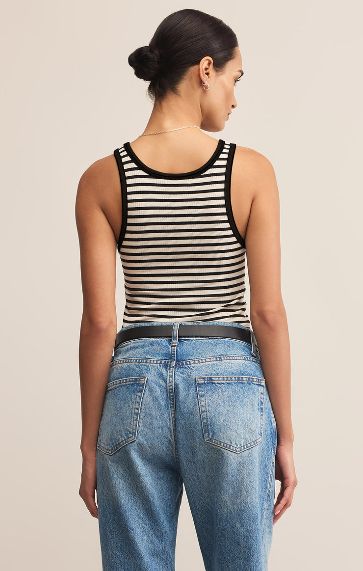 Z Supply Classic Striped Scoop Neck Tank
