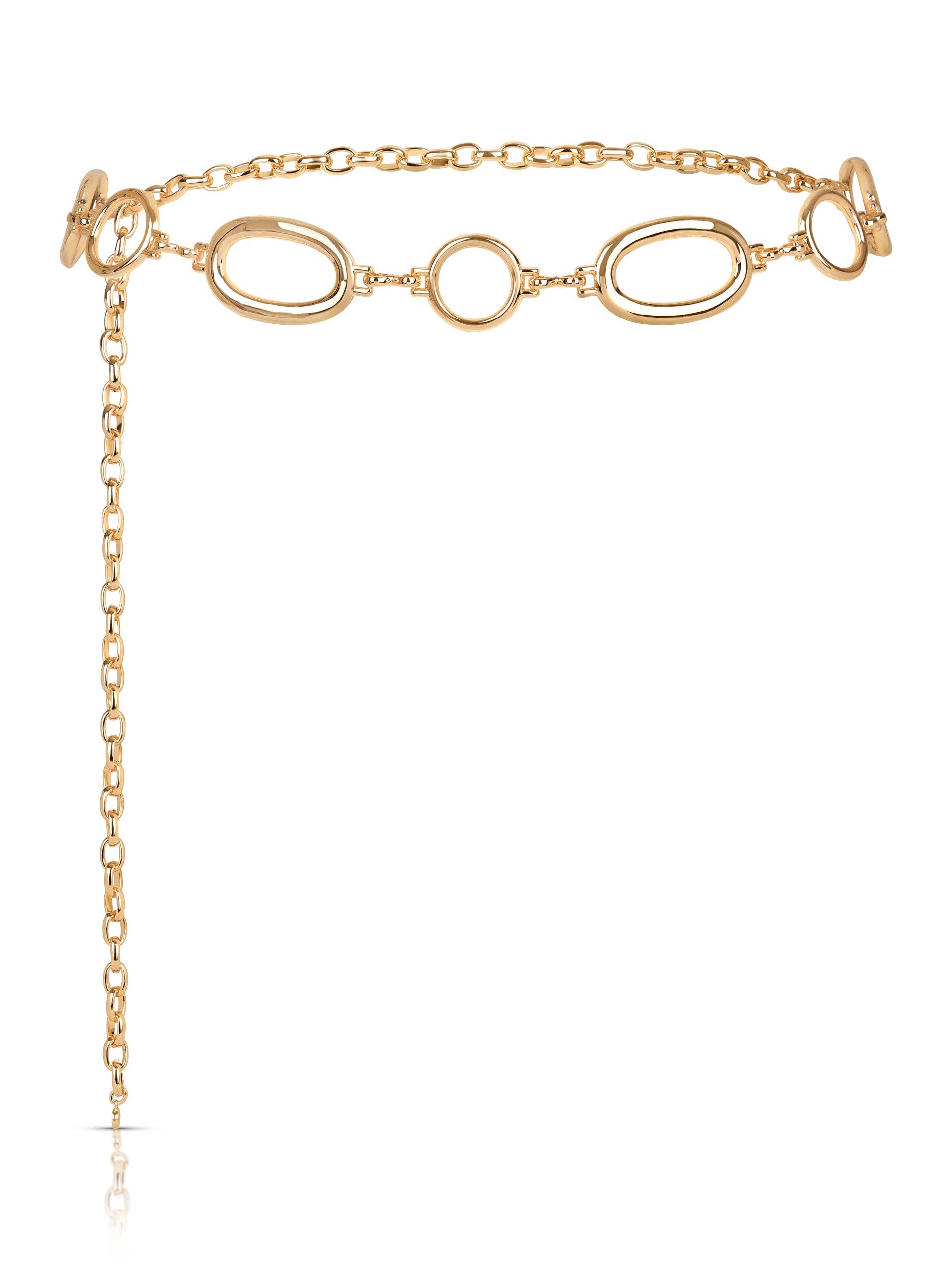 Oval Chain Belt