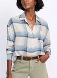 Z Supply River Plaid Button Up