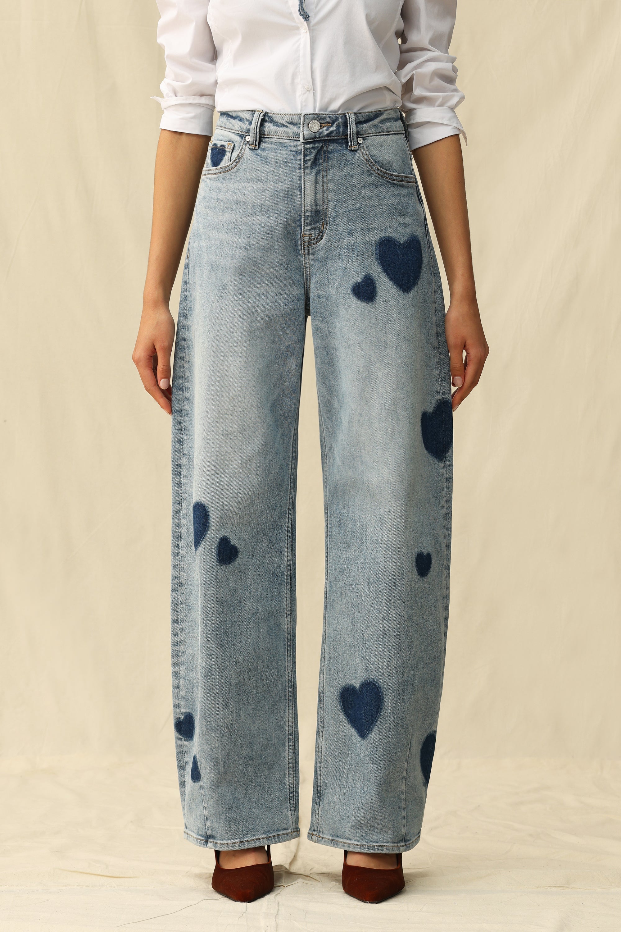 Rosalind High Rise Barrel Jean
