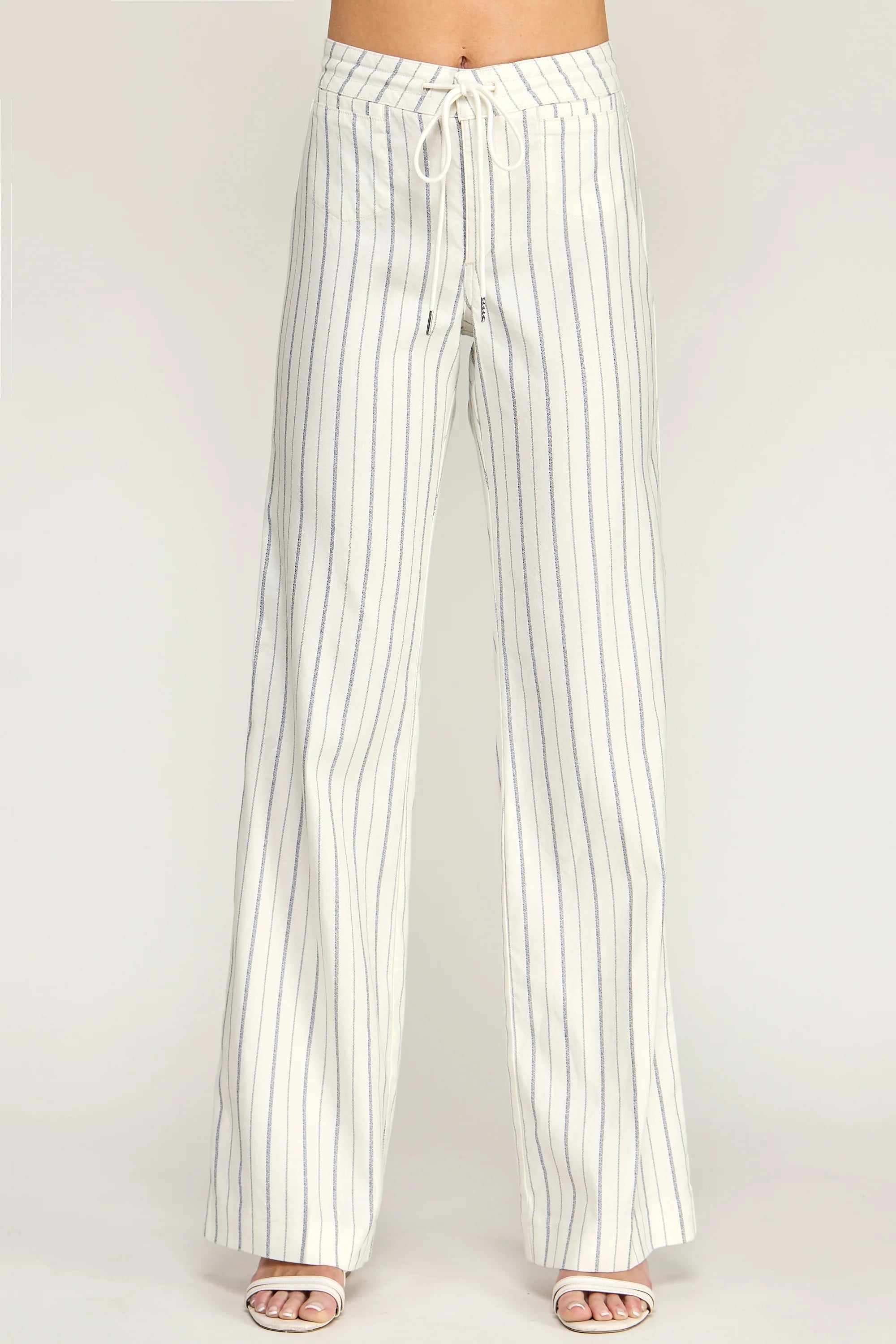 Level 99 Elliot Lounge Pant - Savoy Navy Stripe