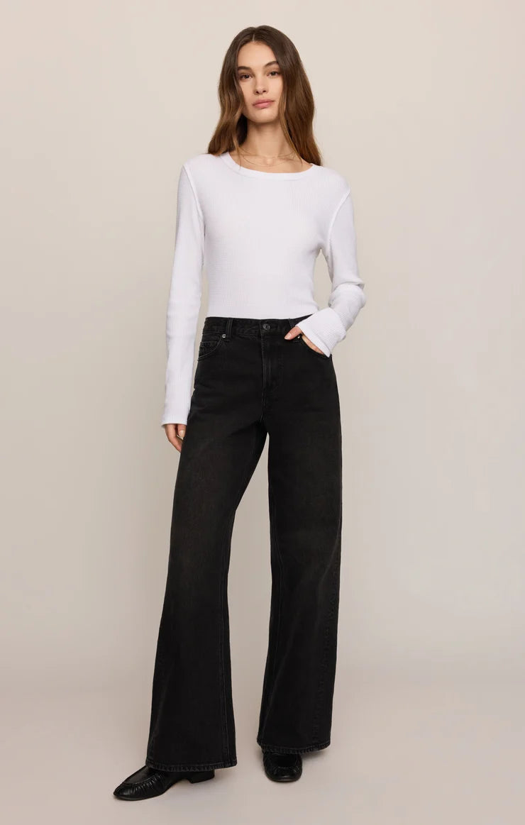 Z Supply Arlet Mini Thermal Top - White