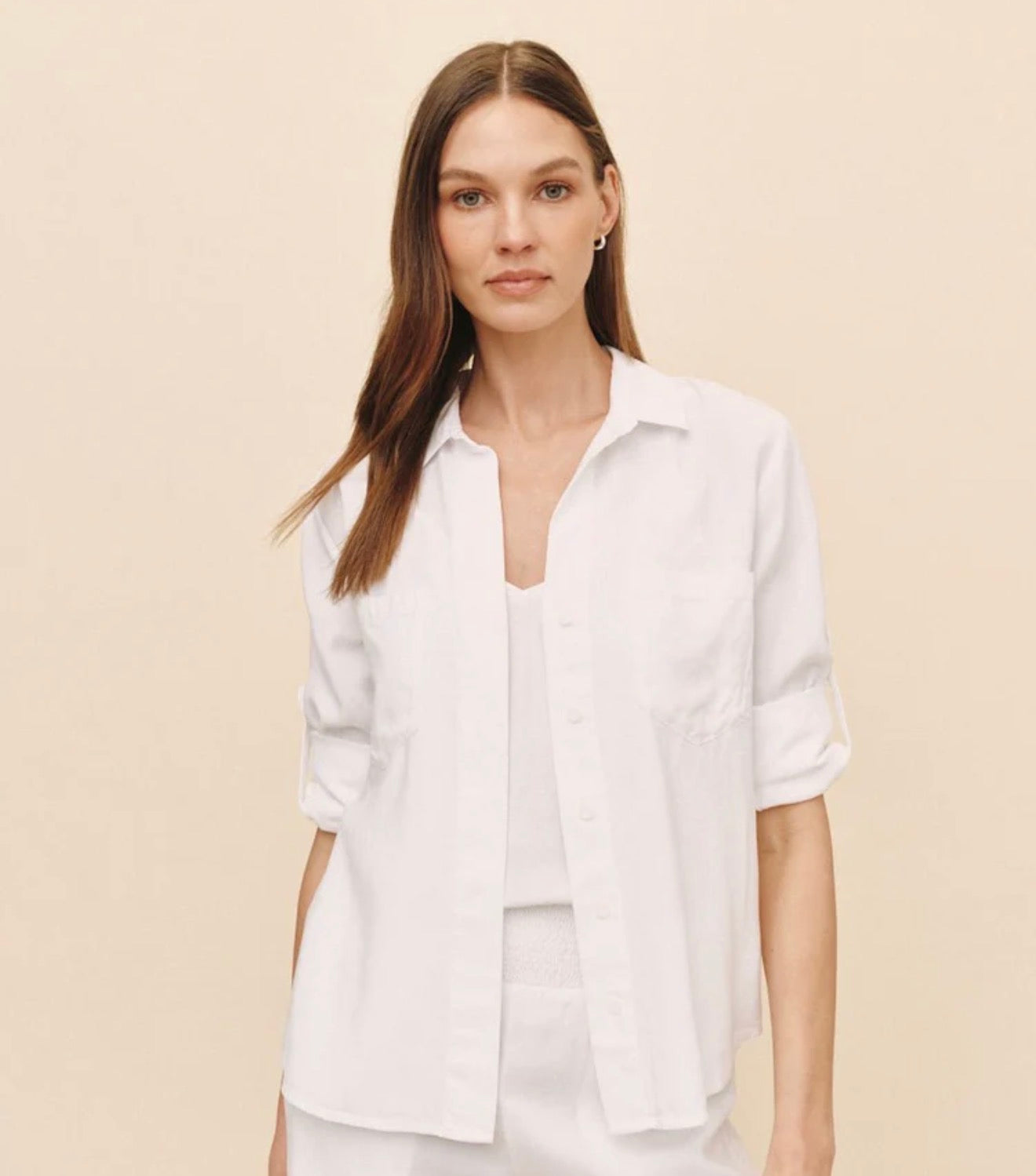 Bella Dahl Split Back Button Down