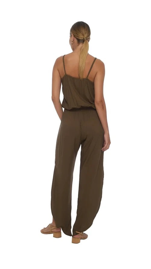 Khush Olea Jumpsuit - Brown
