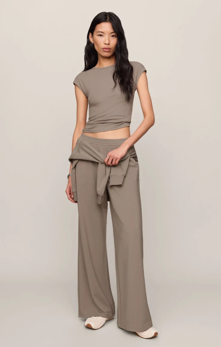 Z Supply In Transit Modal Pant - Taupe