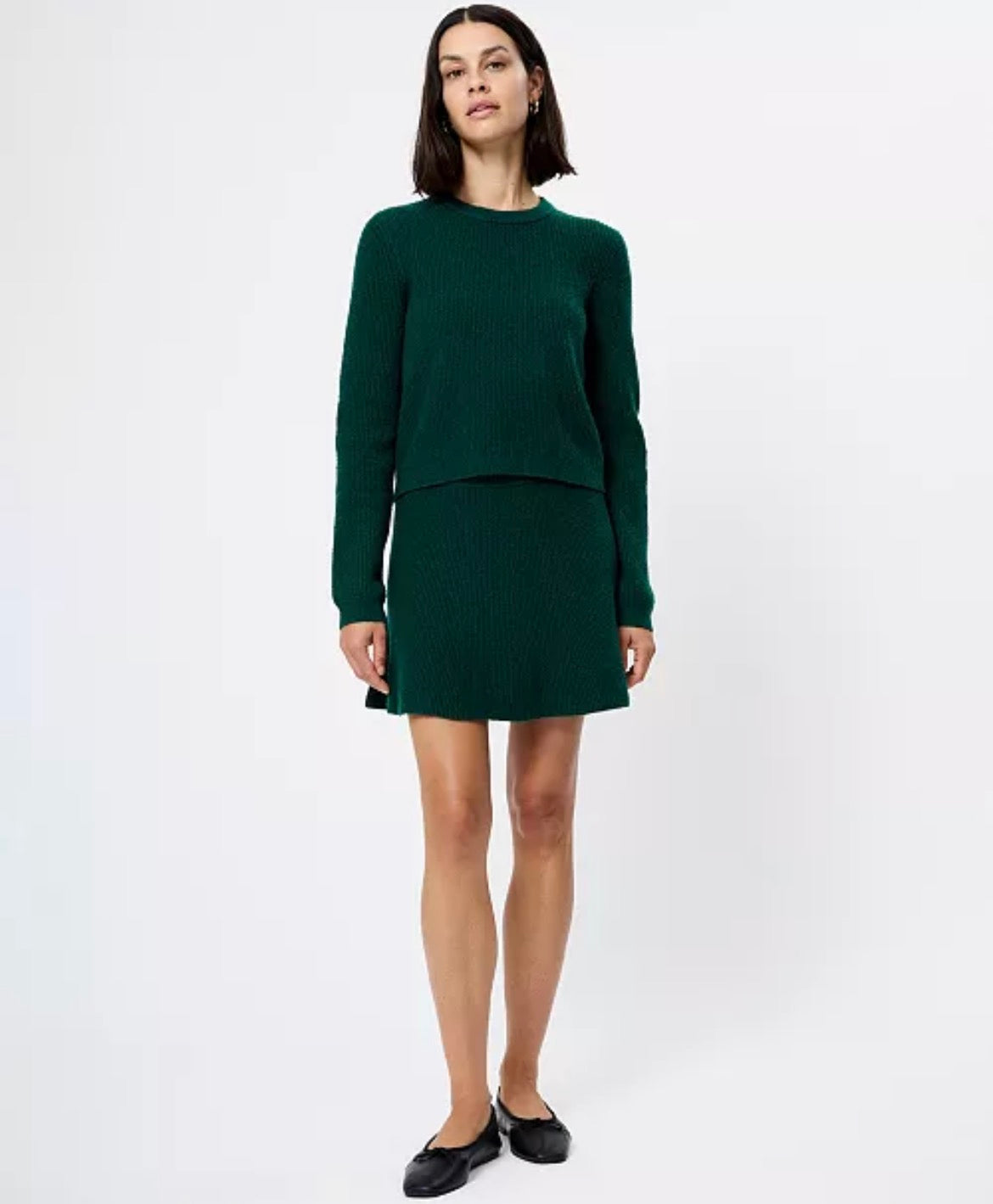 French Connection Vhari Knot Mini Skirt