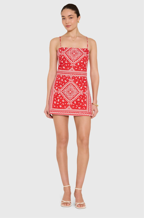Amanda Uprichard Avani Skort Romper