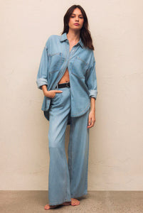 Z Supply Mia Loose Wide Leg Denim