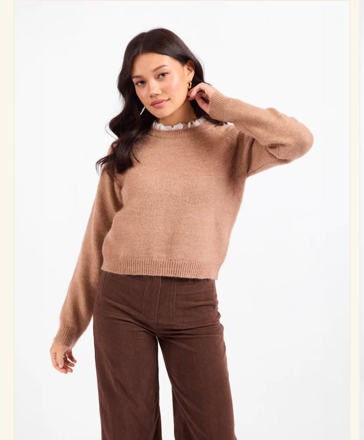 Sadie & Sage Orchard Spice Sweater