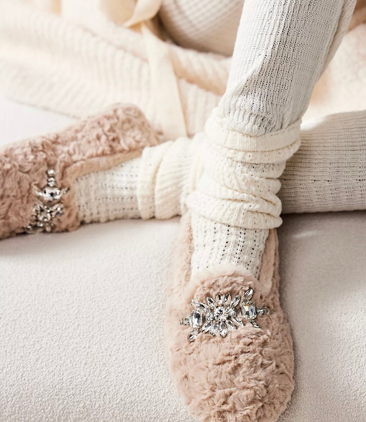 Free People Slumber Party Loafer - Parchment