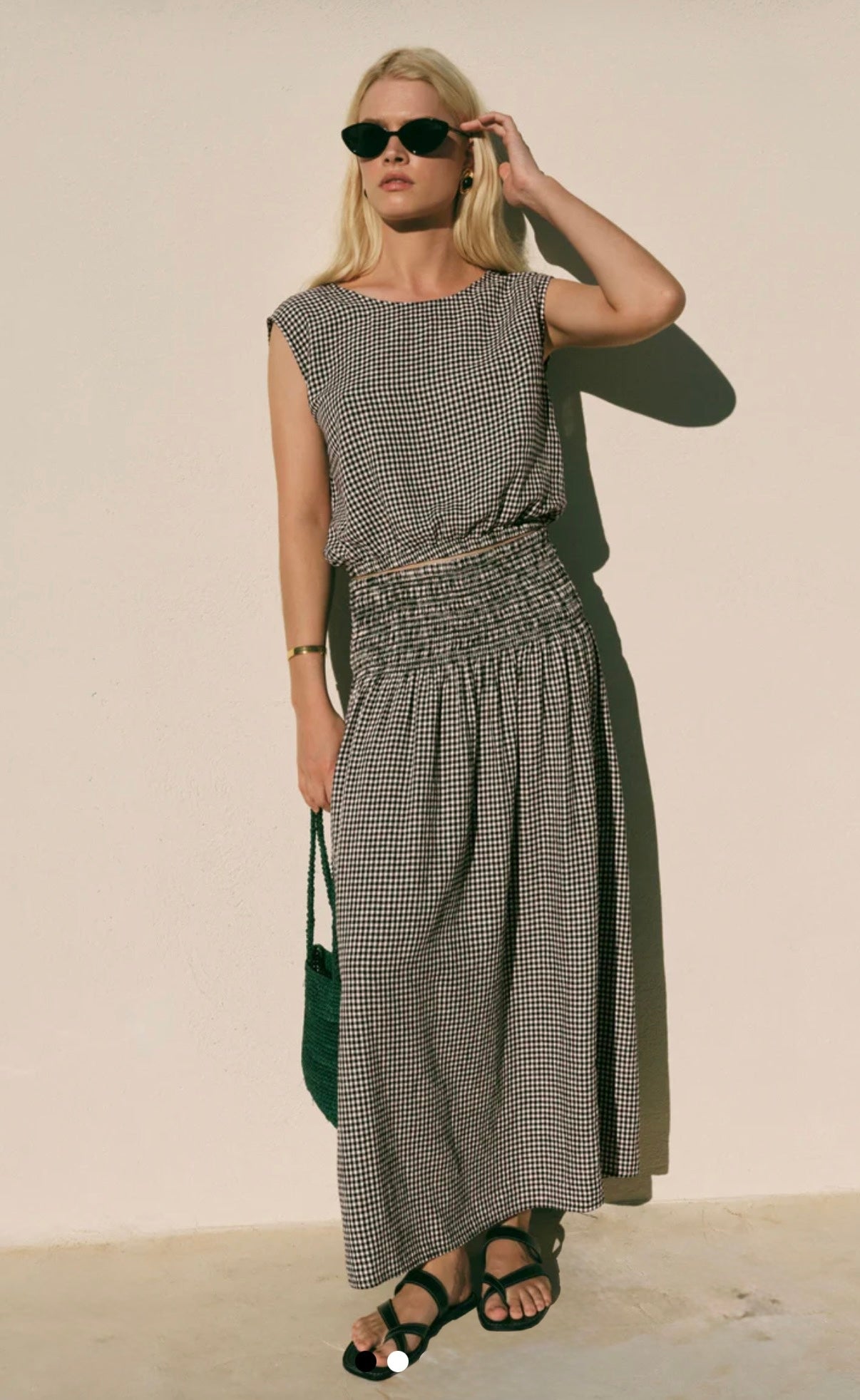 Z Supply Brooke Gingham Skirt