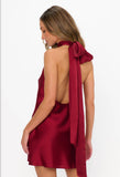 Show Me Your Mumu Lisa Mini Dress in Cranberry