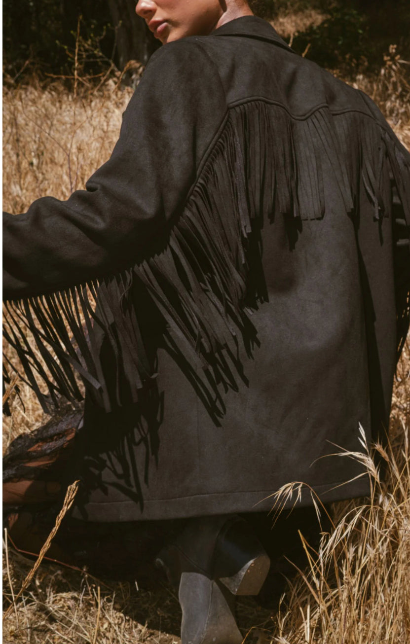 Show Me Your Mumu Sierra Fringe Jacket