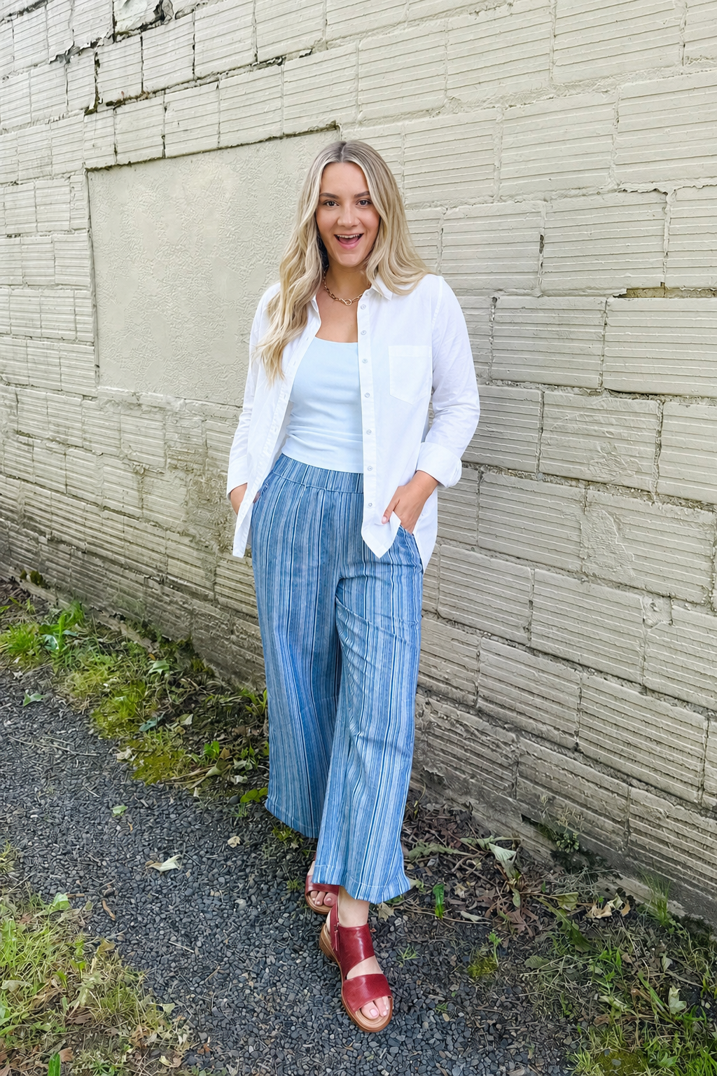 Dylan Harbor Stripe Pant