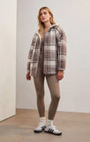 Z Supply Cross Country Plaid Jacket