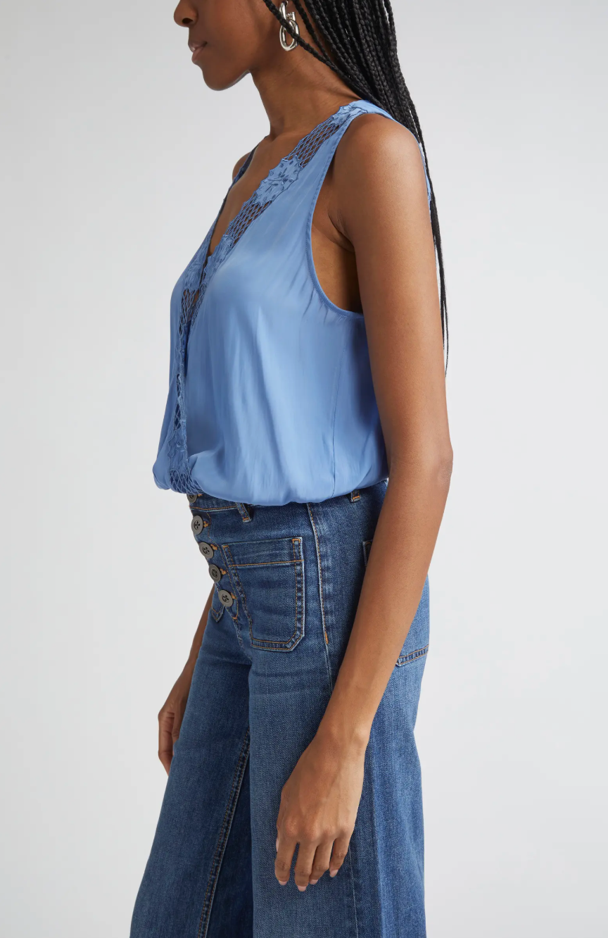 Ramy Brook Daisy Top Blue