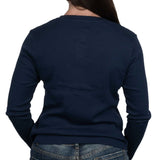 Dylan Rowan Rib Cardi -Indigo