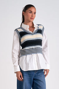 Elan Sweater Vest Shirt