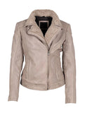 Mauritius Jenja Teddy Fur Trim Jacket